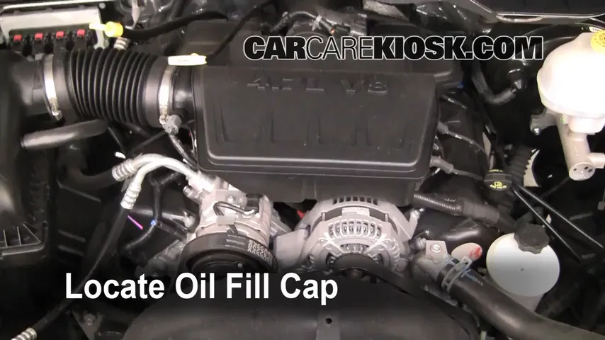 2011 Ram 1500 SLT 4.7L V8 FlexFuel Crew Cab Pickup Oil